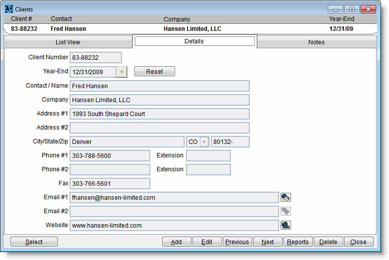 pro ware llc amortization